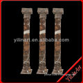 Blood Red Round Marble Pillar YL-L202